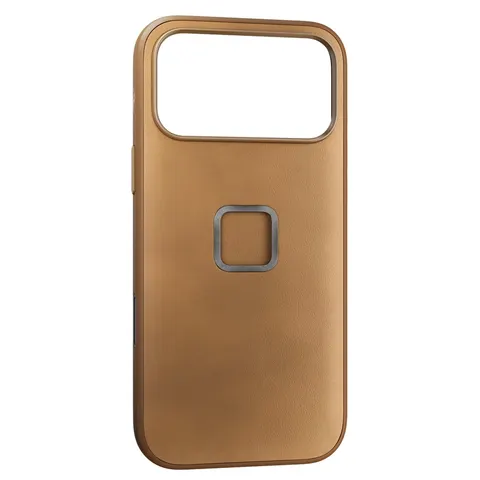 Peak Design Mobile Everyday Clarino Case iPhone 17 Pro Tan - brązowy
