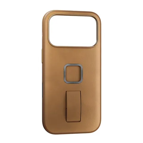 Peak Design Mobile Everyday Clarino Loop Case iPhone 17 Pro Tan - brązowy