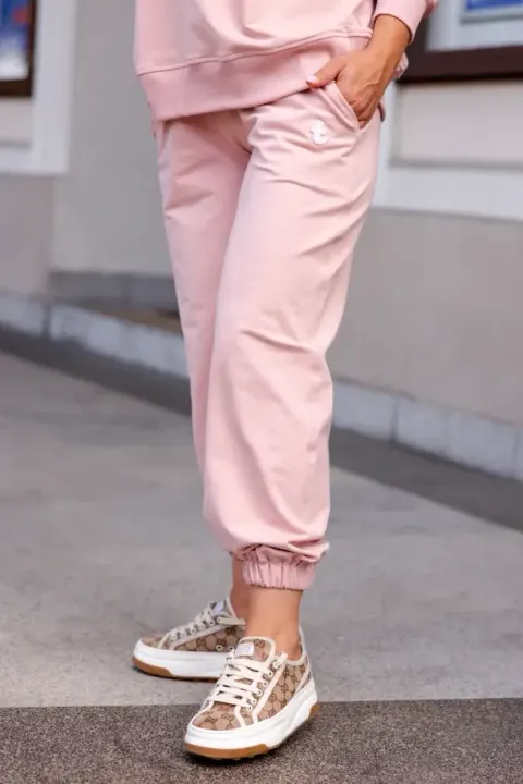 Spodnie damskie LOOSE Różowe Pink TUSS