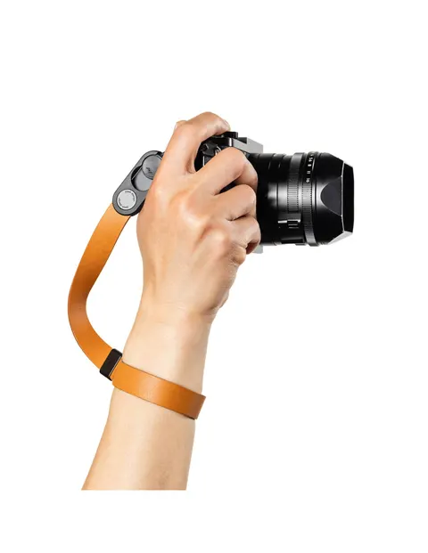 Pasek Na Nadgarstek Peak Design Cuff Leather Amber | Bursztynowy
