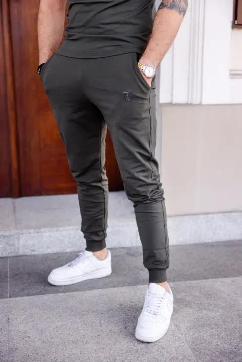 Spodnie męskie CLASSIC Tuss&Sons Oliwkowe Khaki TUSS MEN'S WEAR