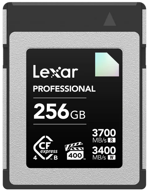 Lexar CFexpress 4.0 256GB Pro Diamond R3700/W3400 (VPG400)