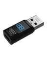 Miernik Adapter Mathorn USB A do USB C LED PD 60W 3A 10Gbps