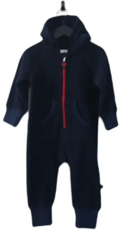 Kombinezon polarowy jednoczęściowy DARK BLUE / RED
