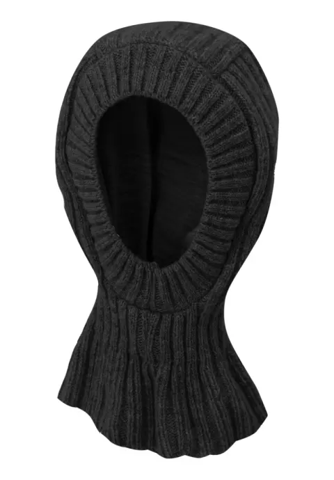 Czapka kominiarka dziecięca Merino GRIFFIN grafitowa Jamiks JZI263