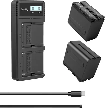Zestaw baterii z ładowarką SmallRig 3823 NP-F970