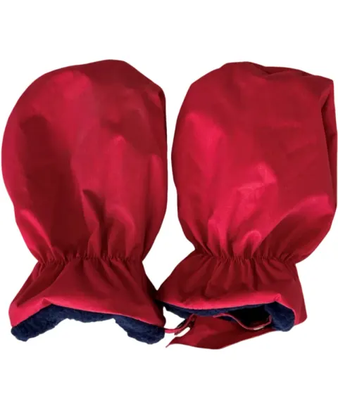 Rękawiczki niemowlęce zimowe ocieplane RED Baby Mittens Ducksday
