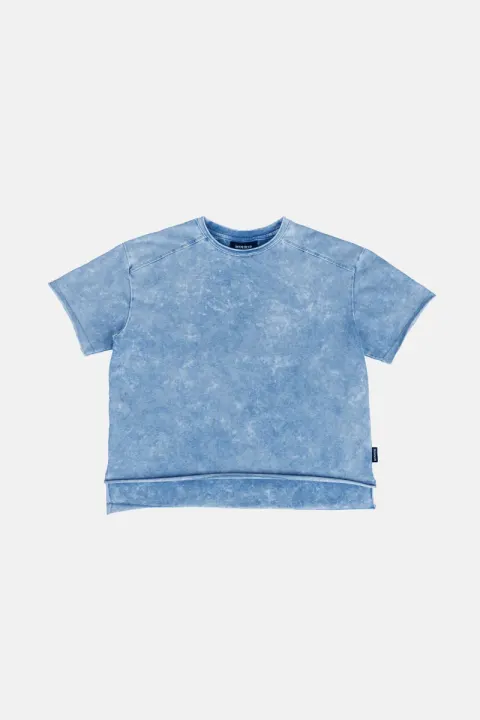Koszulka BLUE SKULL T-SHIRT Minikid ACID BLUE