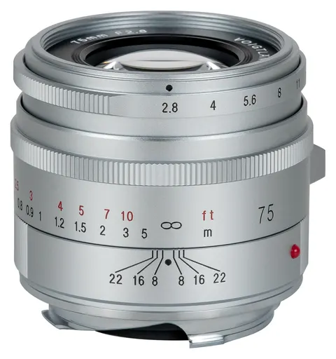 Obiektyw Voigtlander APO Skopar 75 mm f/2,8 Leica M | Srebrny