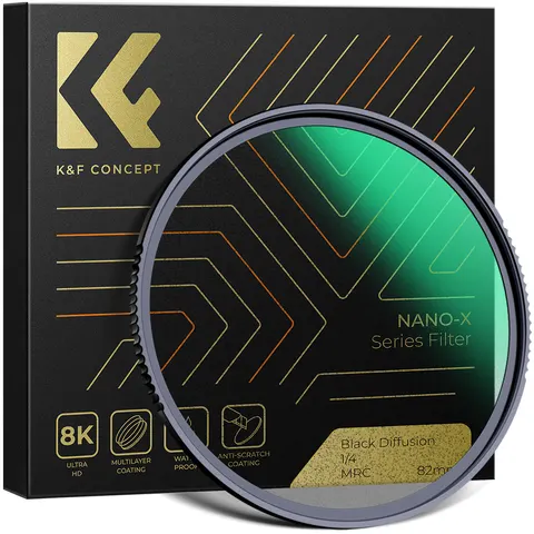 Filtr dyfuzyjny K&F Concept Black Mist 1/4 Nano X 37 mm