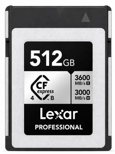 Karta pamięci Lexar CFexpress 4.0 Pro Silver R3600/W3000/SW2600 512 GB