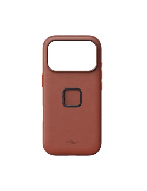 Etui Peak Design iPhone 18 Pro Max SlimLink MagSafe Redwood Clarino Skóra
