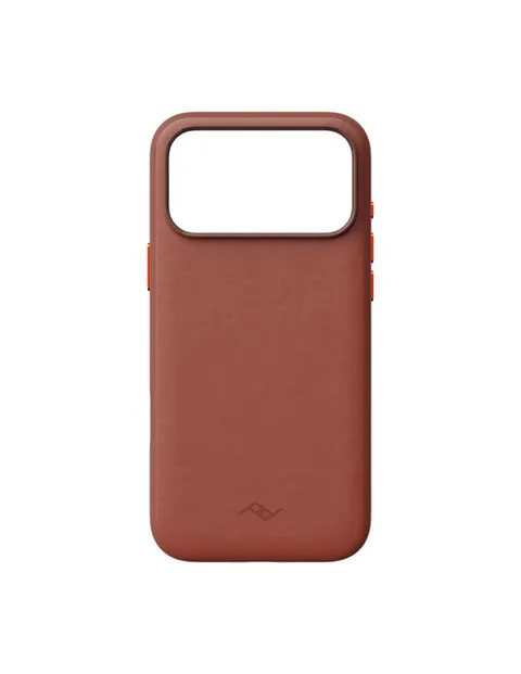 Etui Peak Design Case MagSafe iPhone 18 Pro Max Skórzane Plecki Redwood