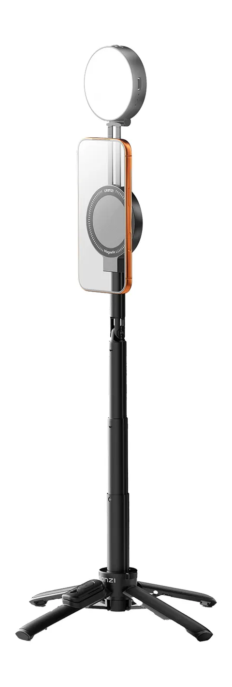 Statyw selfie stick Ulanzi MT40 z lampą LED - WB
