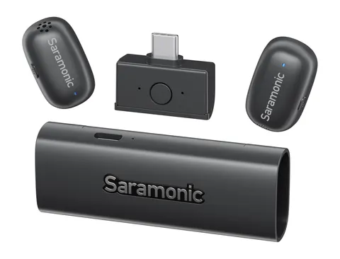 Zestaw do bezprzewodowej transmisji dźwięku Saramonic Air SE-02 ( USB-C i Lightning)