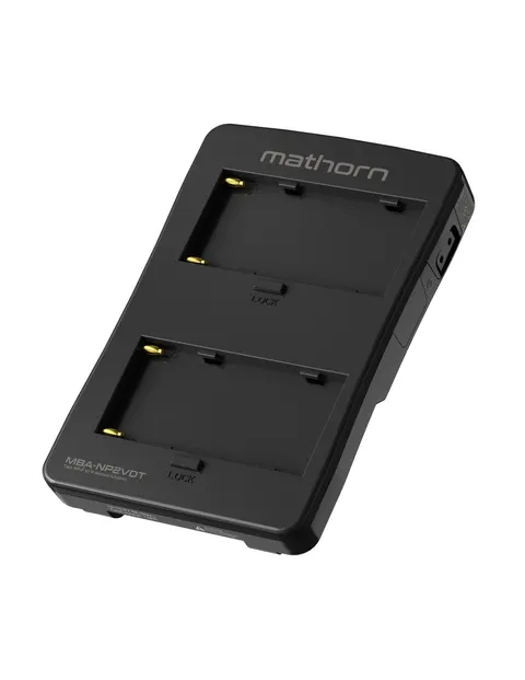 Adapter Mathorn MBA-NP2VDT Dual NP-F do V-Mount z portem D-TAP