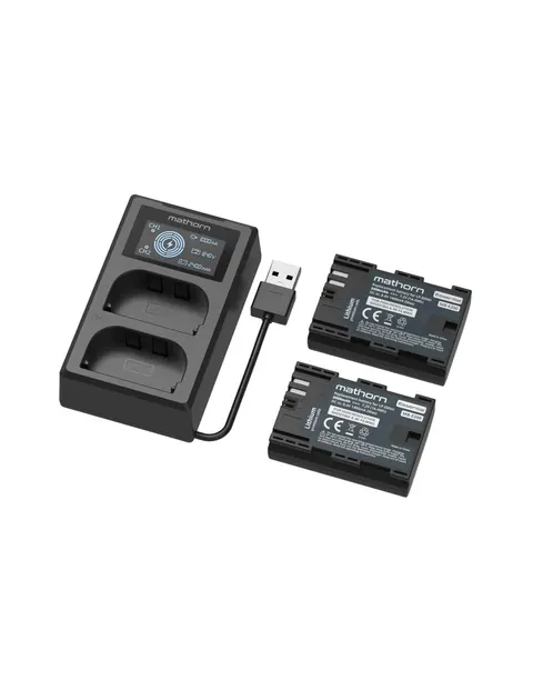Zestaw zasilający Mathorn Power Kit MBS-E200 do Canon LP-E6NH