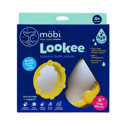 Lookee - sensoryczne lusterko do kąpieli / Mobi