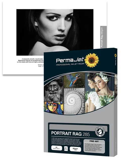 Papier fotograficzny PermaJet Portrait Rag 285 g/m2 A2 | 25 arkuszy