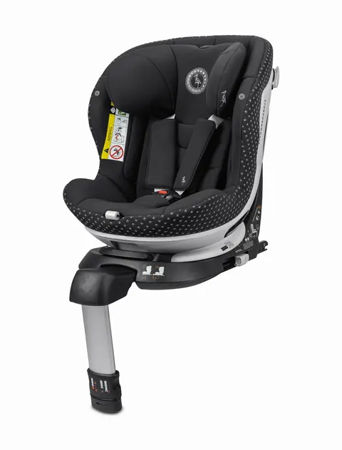 STORCHENMÜHLE Niki Start M Fotelik samochodowy (61-105cm / 9-18kg) - kolor Onyx