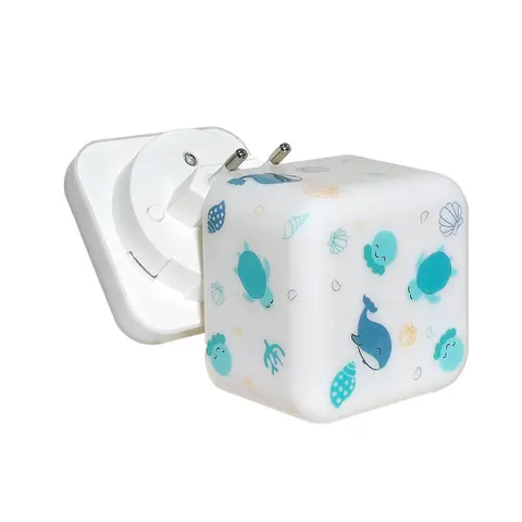 Cloud B Przenośna lampka nocna Cube B świecąca kostka Ocean
