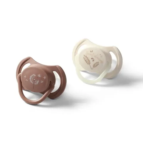 Babyono (b/1669/03) Smoczki symetryczne silikonowe 18m+