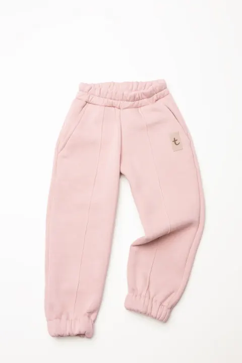 Spodnie ocieplane WINTER LOOSE pink Różowe TUSS