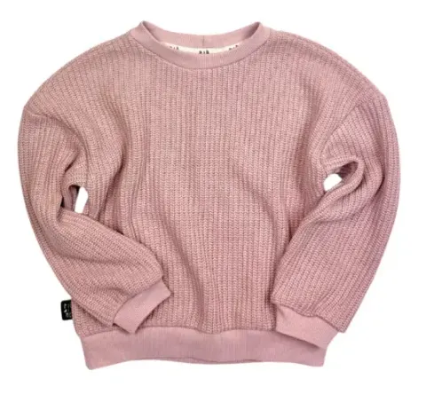 Sweter w kolorze różowym SWEATER ROSE Piu di ME 214-25