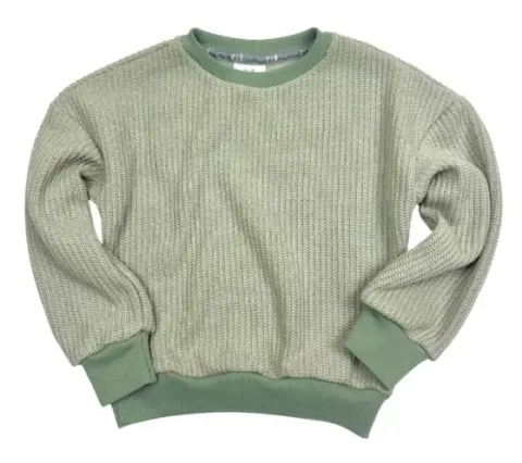Sweter w kolorze zielonym SWEATER LIGHT GREEN Piu di ME 215-25