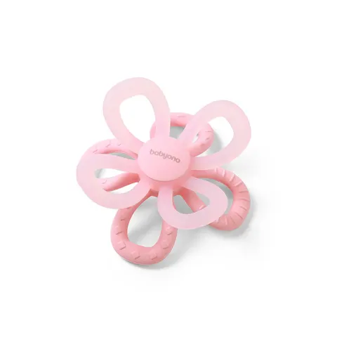 Babyono (b/1596) Gryzak silikonowy FLOWER