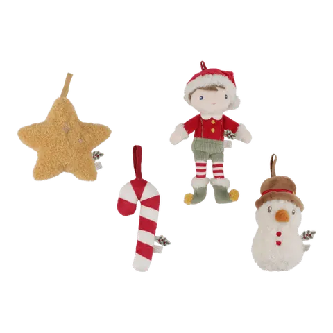 Zawieszki choinkowe Jim X-MAS / Little Dutch