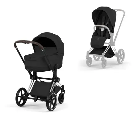 Cybex Priam 5.0 Style Wózek głęboko-spacerowy | Sepia Black