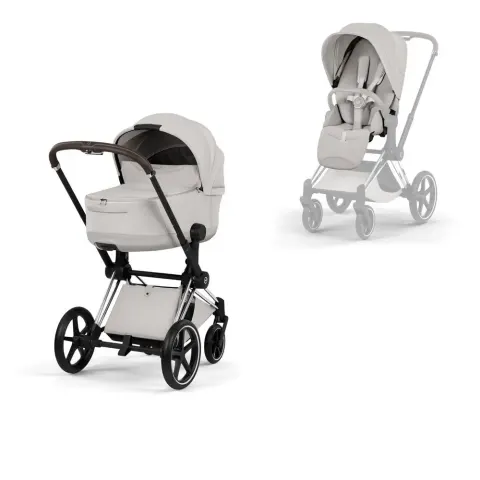 Cybex Priam 5.0 Style Wózek głęboko-spacerowy | City Grey