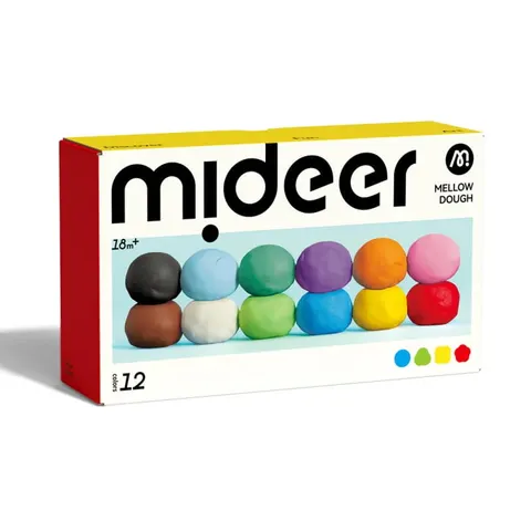 Ciastolina (12 kolorów) / Mideer