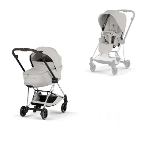 Cybex Mios 4.0 Style Wózek głęboko-spacerowy | City Grey