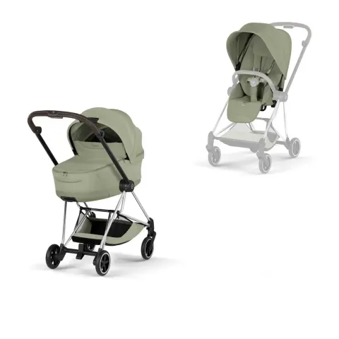 Cybex Mios 4.0 Style Wózek głęboko-spacerowy | Sage green