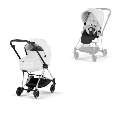 Cybex Mios 4.0 Style Wózek głęboko-spacerowy | Off White