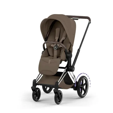 Cybex e-Priam Style Wózek spacerowy | Coconut Brown