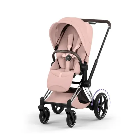 Cybex e-Priam Style Wózek spacerowy | Peach Pink