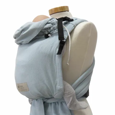 Storchenwiege BabyCarrier Talemo aqua - nosidło hybrydowe regulowane