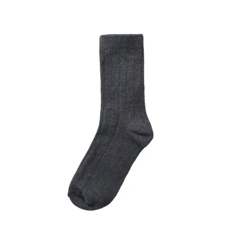 Wełniane skarpety dziecięce - NUI ORGANICS - charcoal