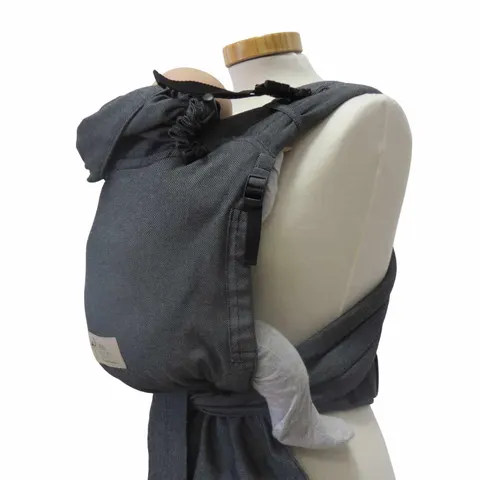 Storchenwiege BabyCarrier Talemo graphite - nosidło hybrydowe regulowane