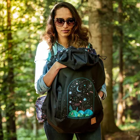 Mabibi tuliś kosmos panel - otulacz do chusty i nosidła