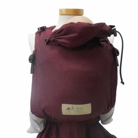 Storchenwiege BabyCarrier Talemo bordeaux - nosidło hybrydowe regulowane