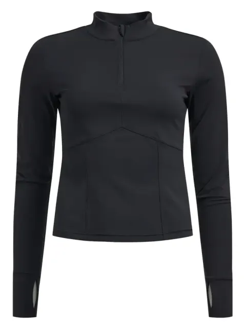 Bluzka damska Butter Soft Half Zip True to Body Black – Rethinkit Studios 20158-718