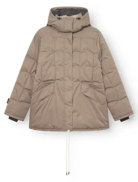 Kurtka damska Parka Jacket Cube Walnut – Rethinkit Studios 20622-804