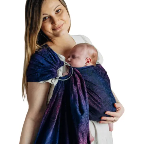 LennyLamb dziekie wino bouquet - chusta kółkowa