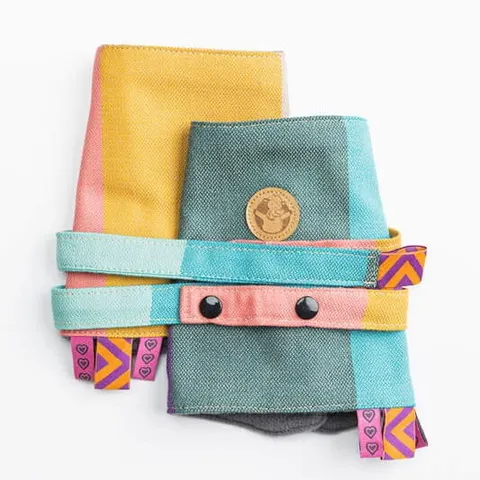 LennyLamb pastels - nakładki ochronne na pasy nosidła