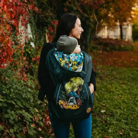 Mabibi tuliś magiczne drzewo panel - otulacz do chusty i nosidła