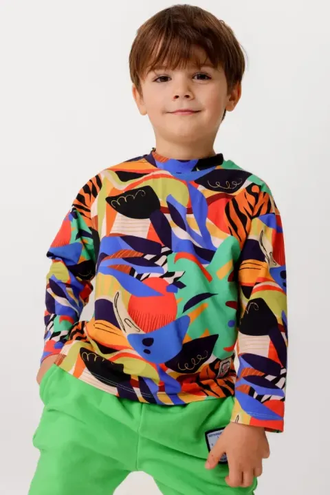 Longsleeve Freestyle JUNGLE WHISPER Hey Popinjay!